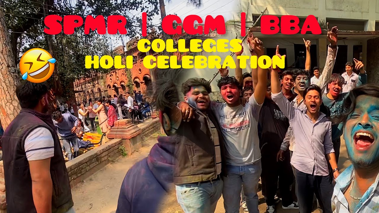 GGM - BBA - COMMERCE COLLEGE MAi EPIC Holi 🤯 | TEENO College Kai Bacho ko Ranga 😂