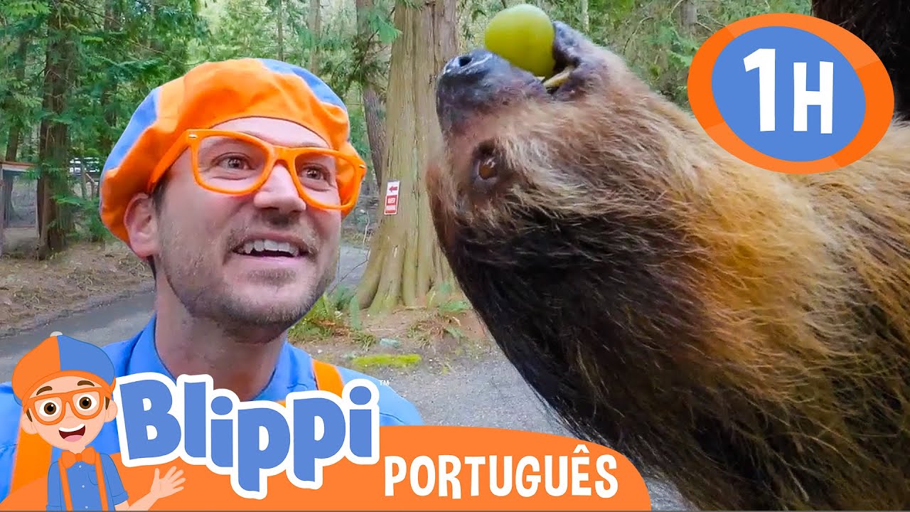 Blippi e os Animais da Selva! | Blippi em Português | Vídeos Educativos para Crianças