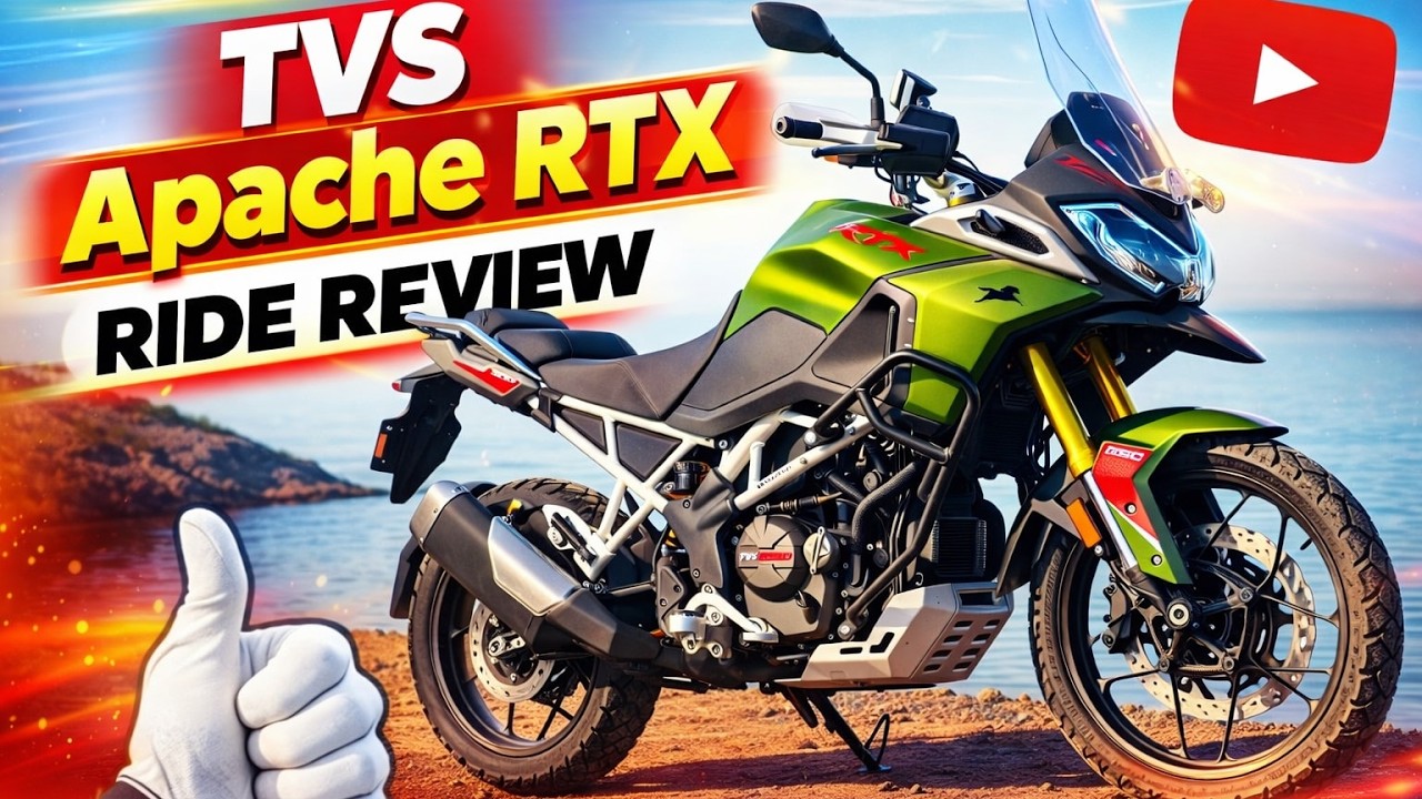 TVS Apache RTX Ride Review | Road to Heaven #rannutsav #automobile