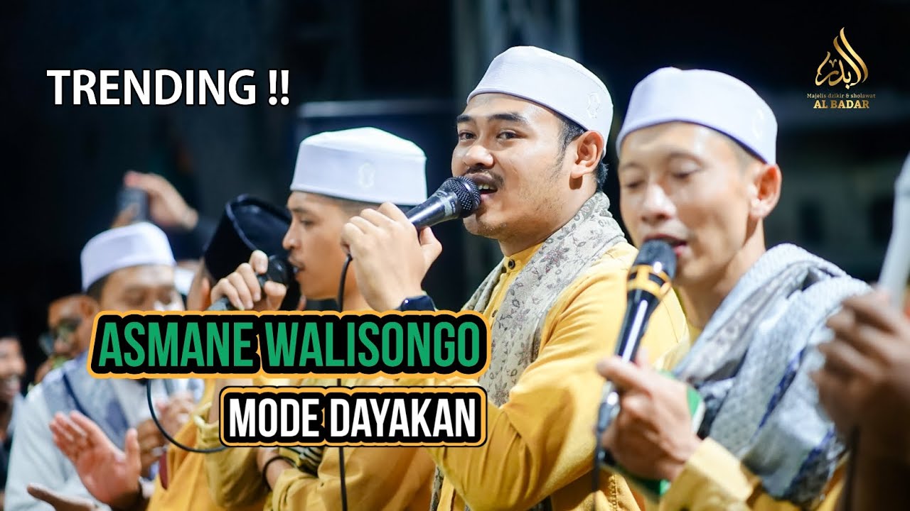 YANG LAGI VIRAL ‼️ ASMANE WALISONGO Bersama USTAD MUSTAFID || MODE DAYAKAN