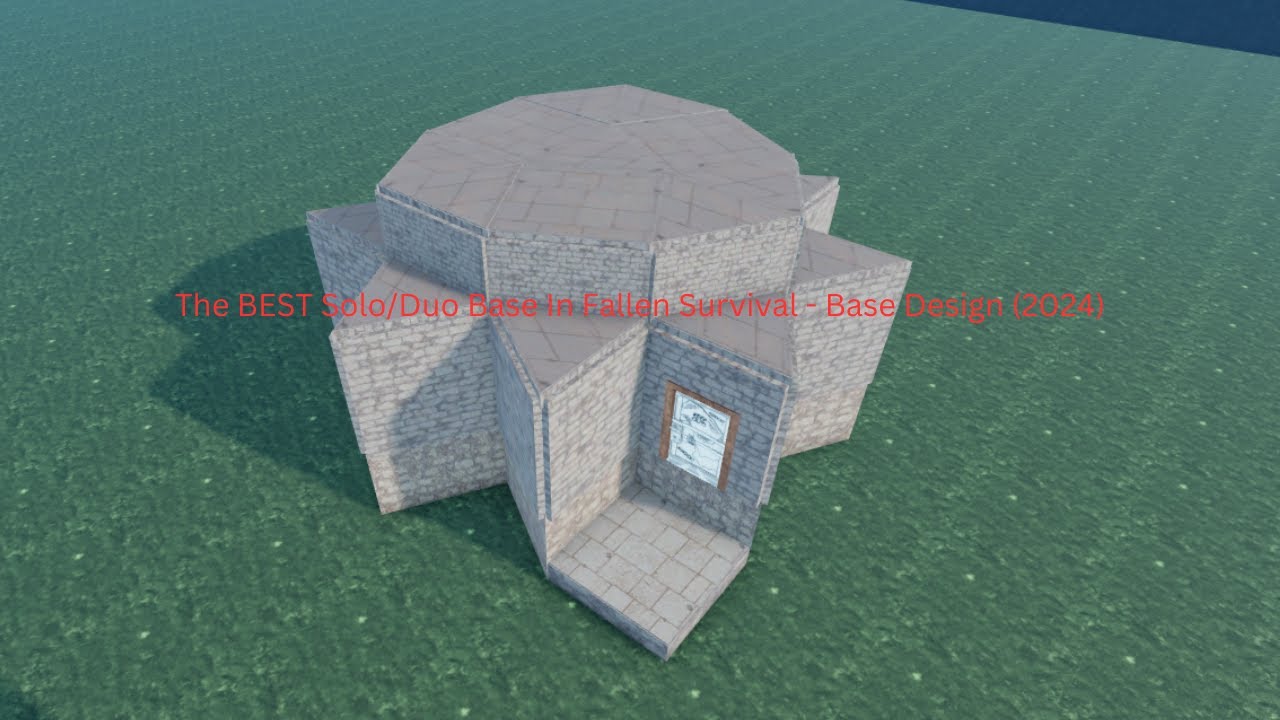 The BEST Solo/Duo Base In Fallen Survival - Base Design (2024)