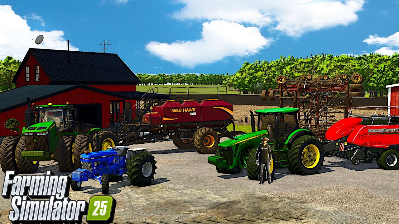 Огромная покупка для реконструкции старой фермы наследия | Farming Simulator 25