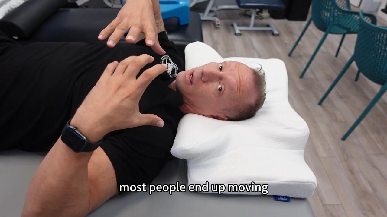Chiropractor Highly Recommended Cervical Pillow: ZAMAT Bluedott Ultra Button Pillow For Neck Pain