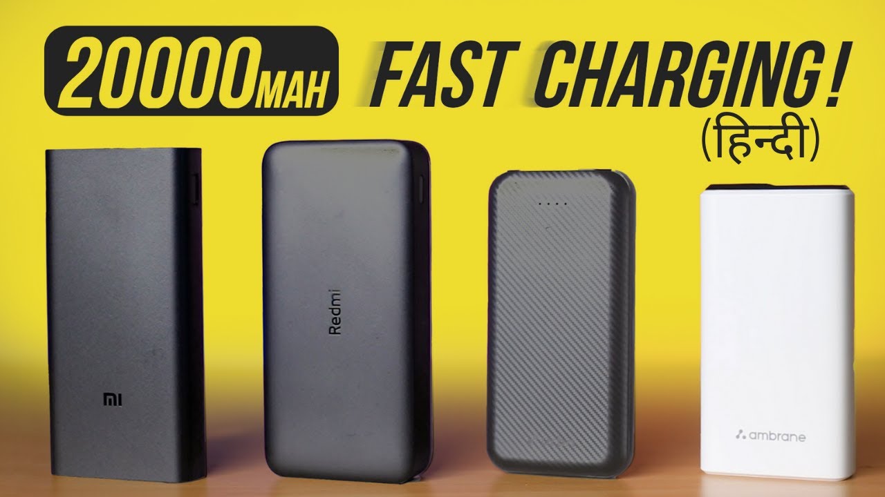 Best 20000mah Power Banks in India 2023⚡️Hindi⚡️Real-Time Charging Test⚡️