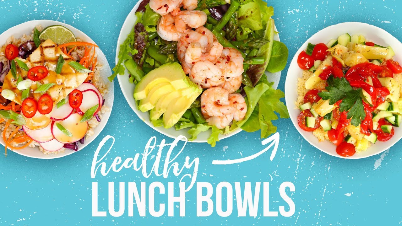 5 Healthy LUNCH BOWLS | Back-To-School 2017