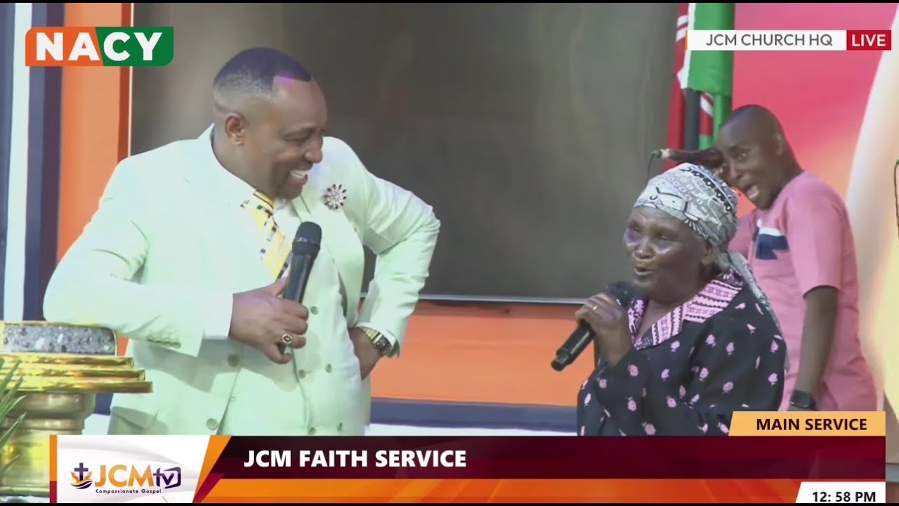 Bishop Ben Fun Moments with Cucu wa Kamau