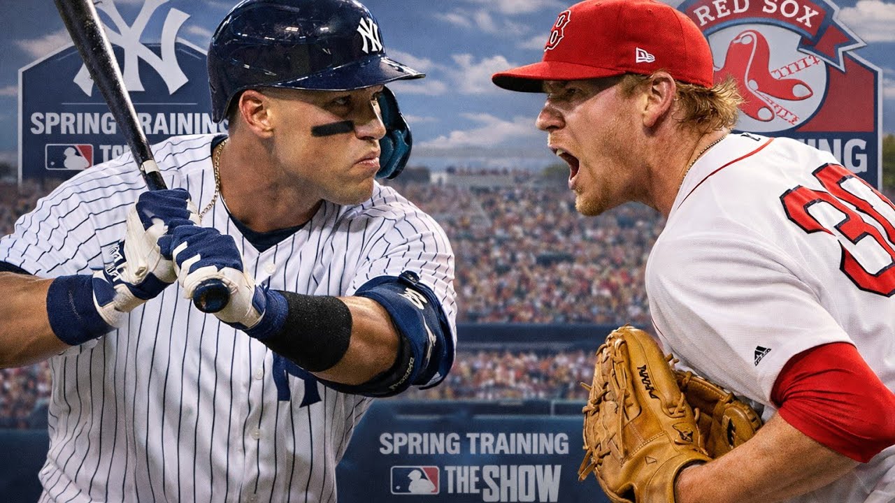 Yankees vs Boston Spring Training 2026 The Show en vivo