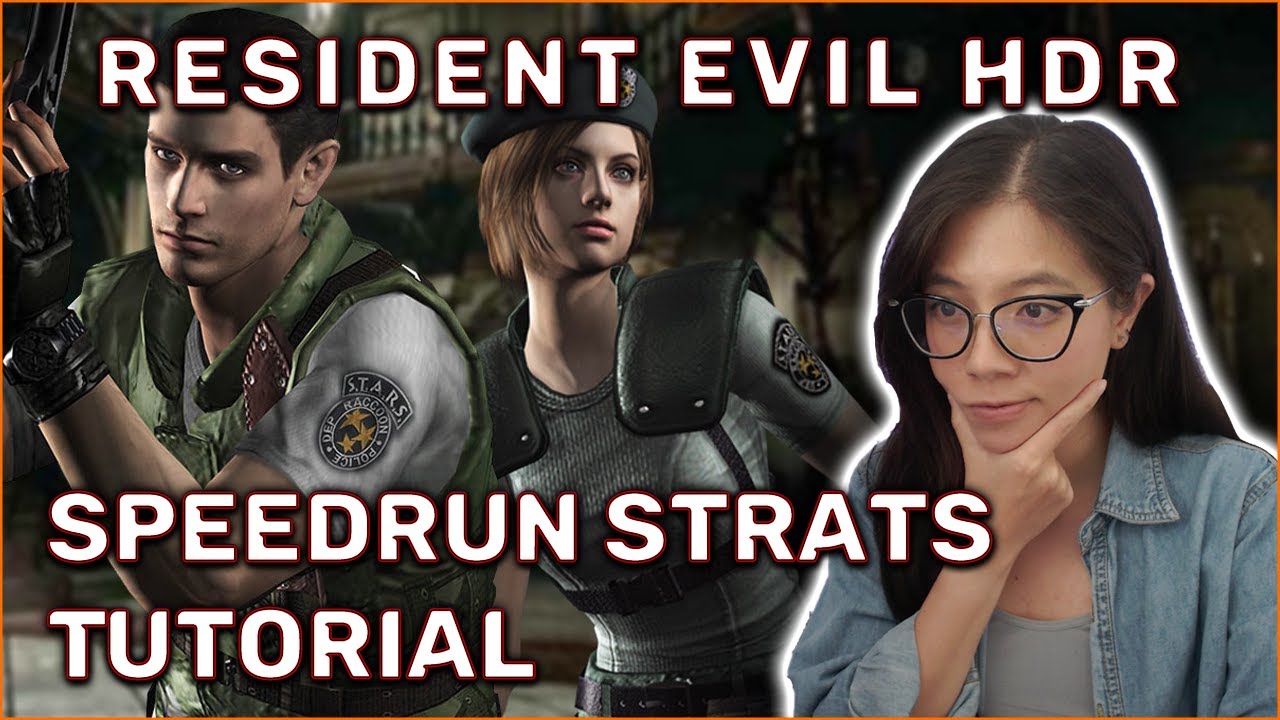 Resident Evil HD Remaster Speedrun Strats Tutorial