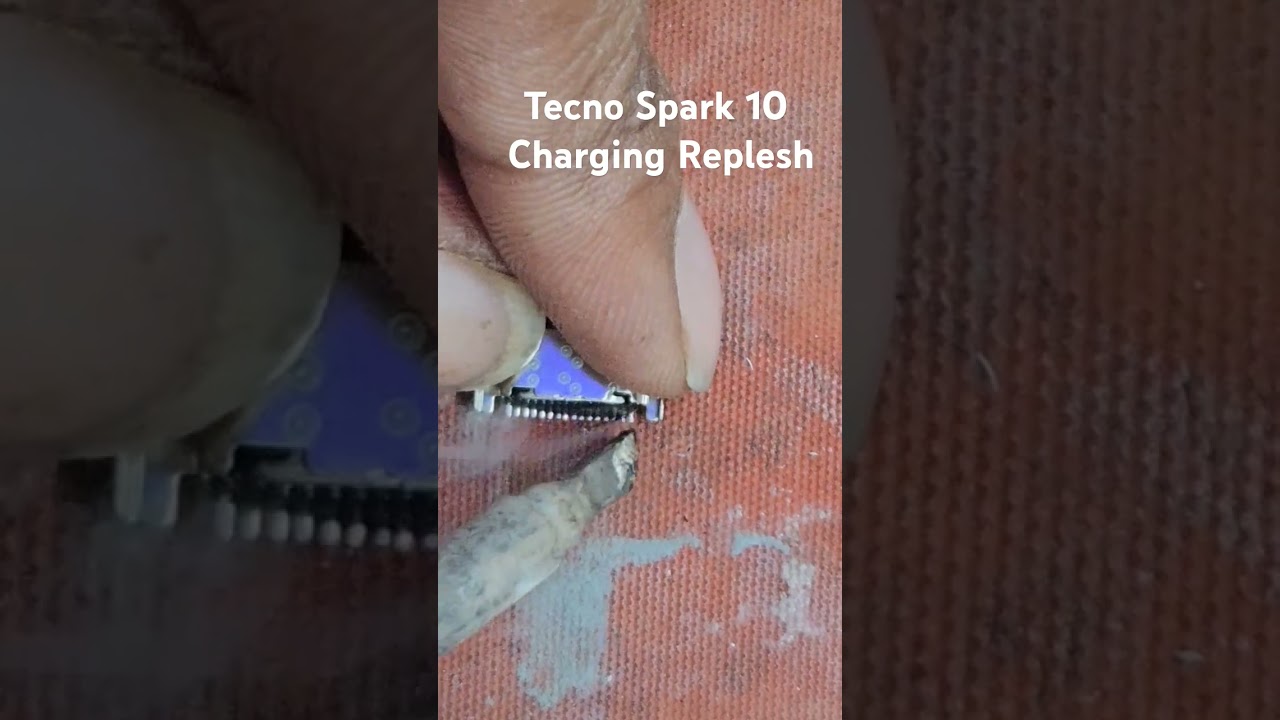 Tecno Spark 10 Charging Pin R #anime eplesh