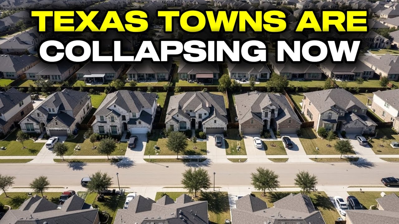10 Texas Towns Facing A Total Real Estate Collapse