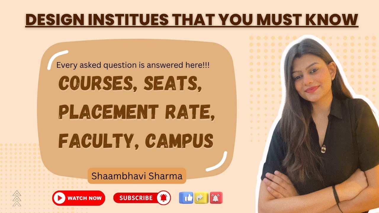 Top Private Design Colleges in India| Fees, Courses, Placement, Seats & more | Colleges u must know