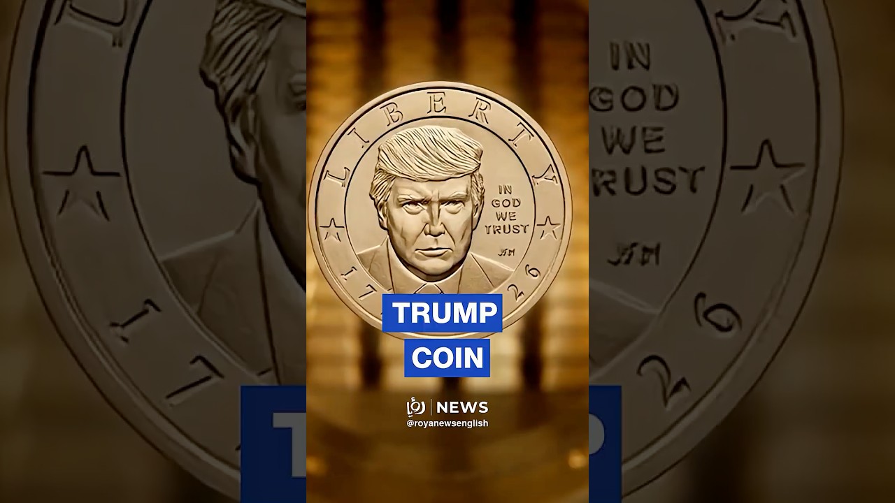 Trump promotes AI commemorative gold coin