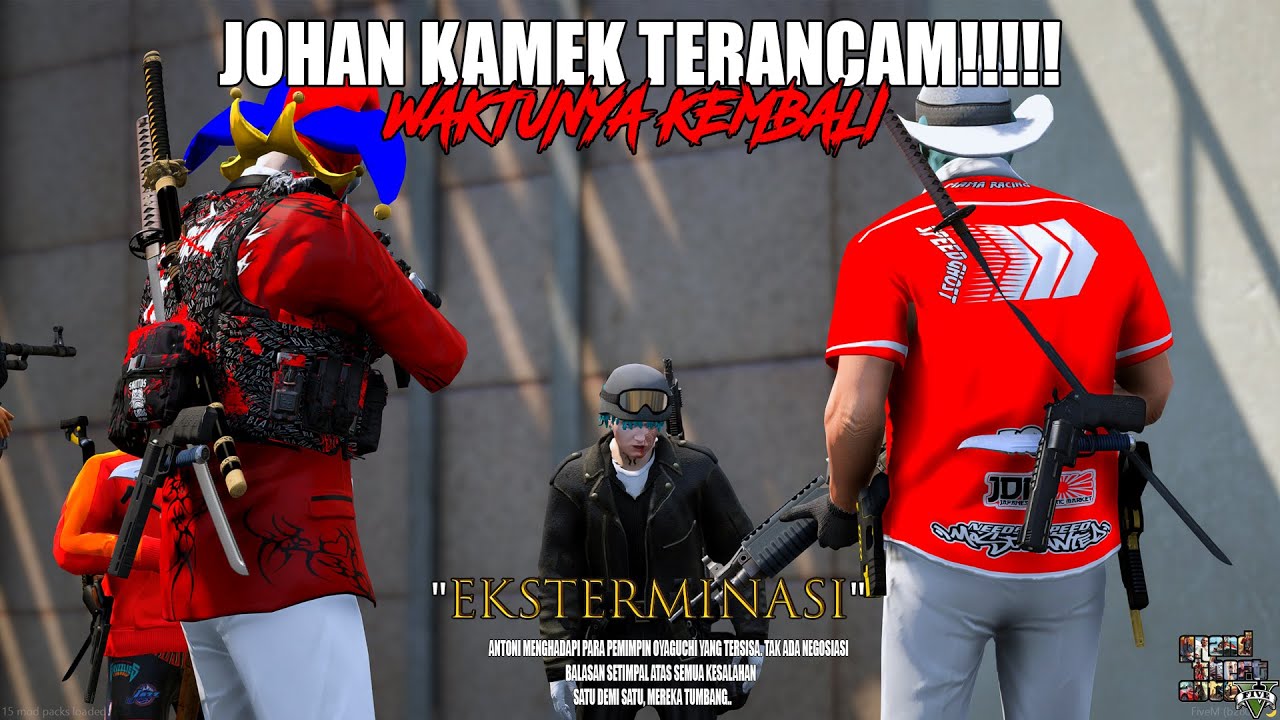 SAD MOMENT JOHAN KAMEK TAK BERDAYA DI TANGAN DAPUT!!!!  GTA 5 ROLEPLAY INDONESIA!!!