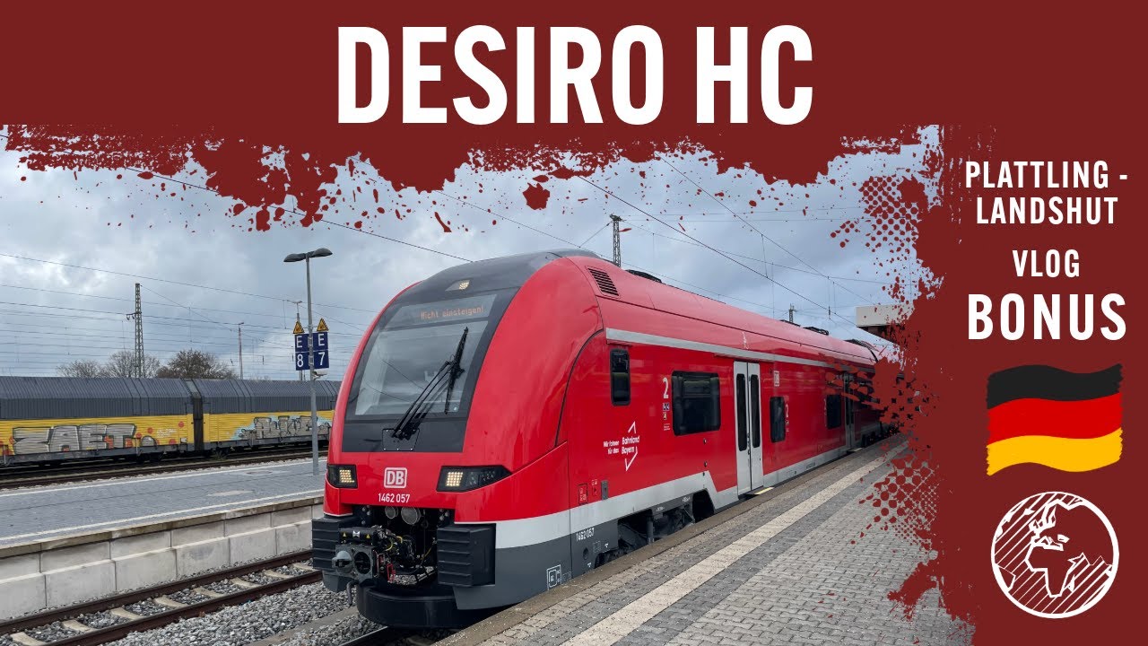 Der neue Siemens Desiro HC im Netz Donau-Isar | TripReport | Bonusvlog