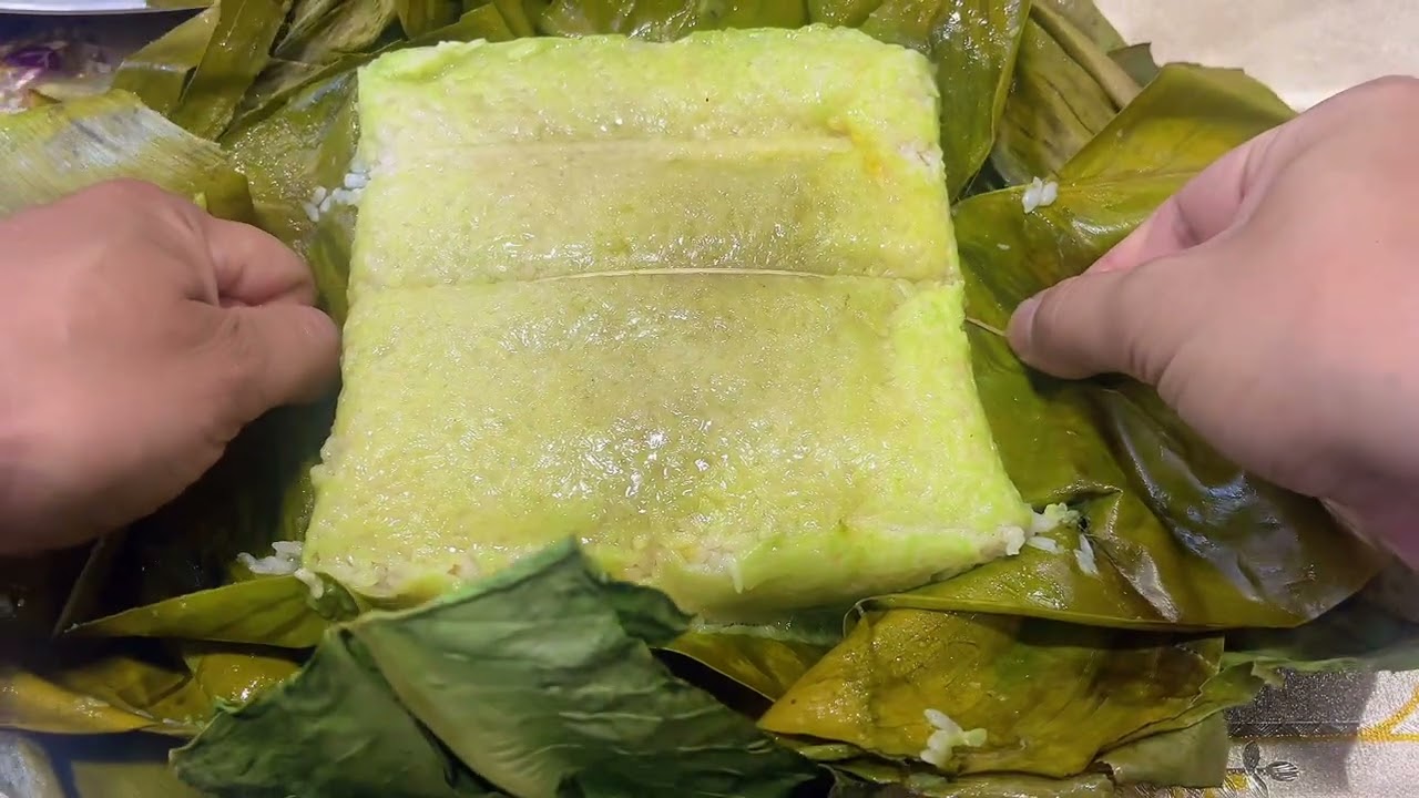 Hướng Dẫn Cấp Tốc Cách Cắt Bánh Chưng Ăn Tết 2026 Siêu Đơn Giản 