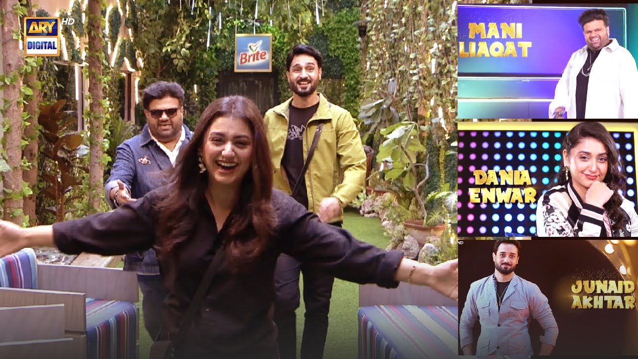 Lets Welcome Dania Anwer, Junaid Akhter &  Mani Liaqat in Tamasha House | #tamashaseason3