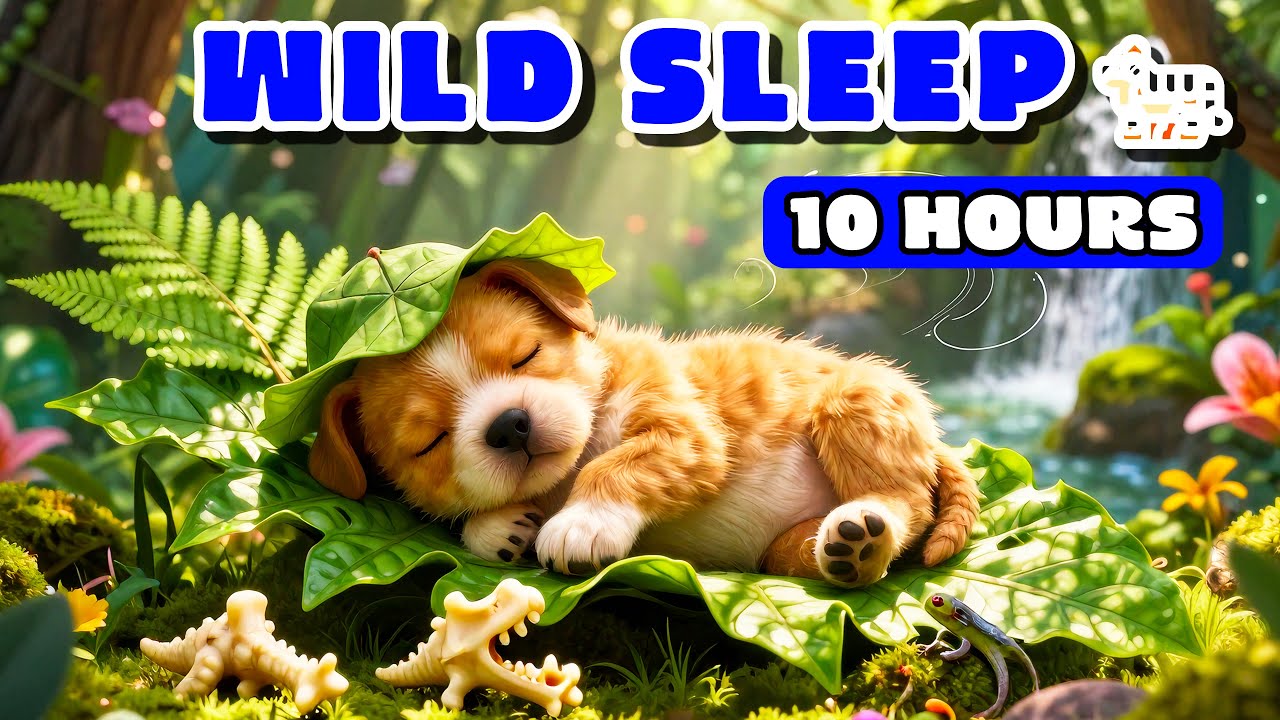 10 HOURS Satisfy Wild Instincts 🌿 Jungle Soundscape for Frustrated Dogs