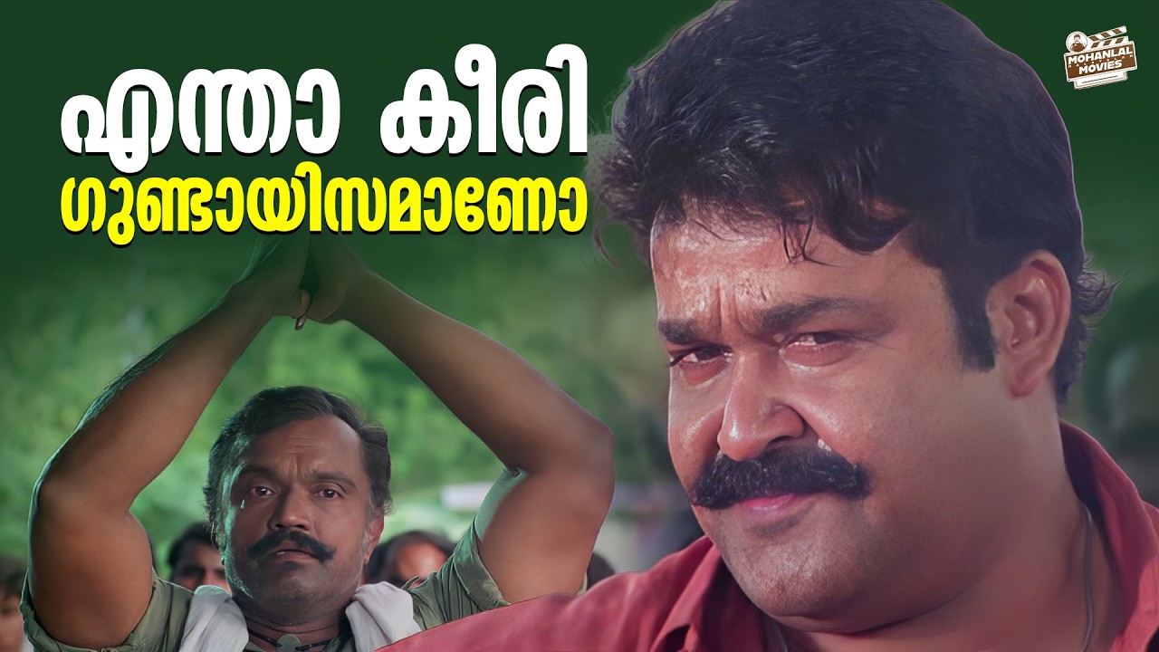 എന്താ കീരി ഗുണ്ടായിസമാണോ | Mohanlal | Sidhique | Bhavana | Naran Movie Scene