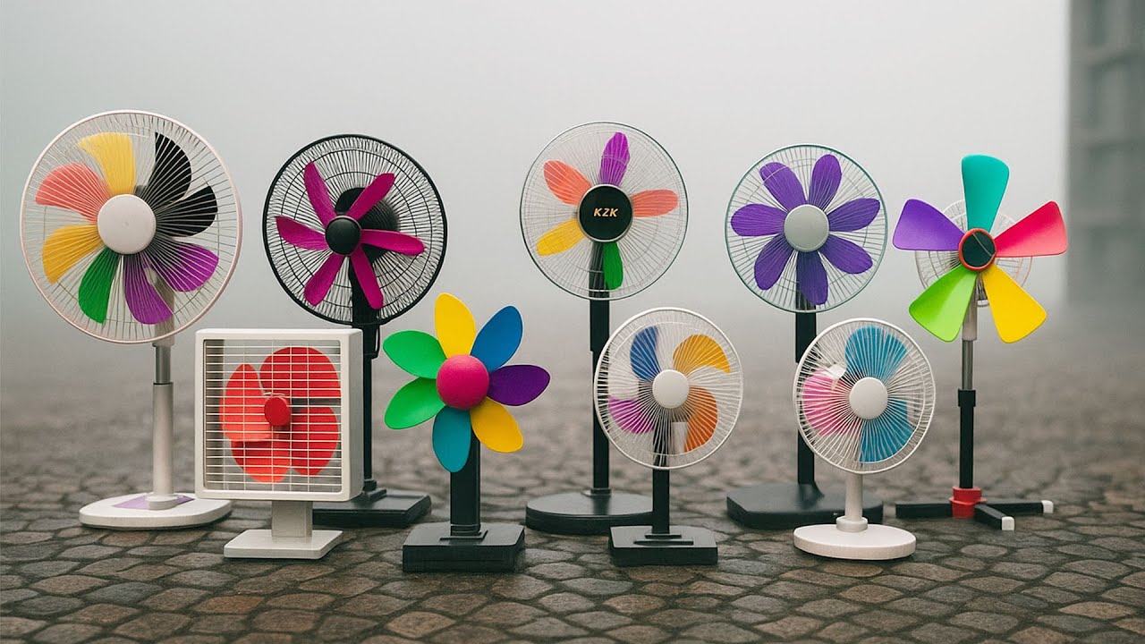 DIY Wobbly Fan goes Berserk and Destroys Public Facilities!!