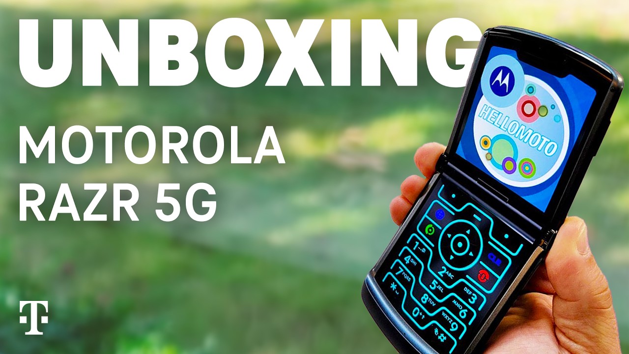 Motorola RAZR 5G Unboxing | T-Mobile
