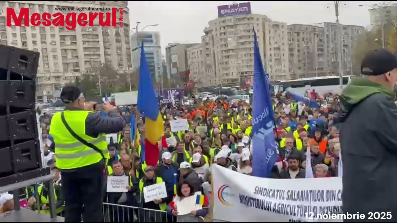 Protest al Blocului Național Sindical. „NU acceptăm sărăcirea salariaților din România”