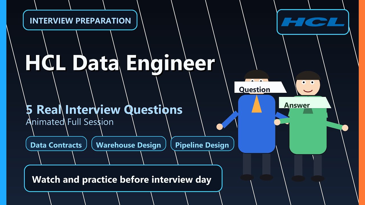 HCL Data Engineer Interview Preparation 2026 | 5 High-Impact Q&A