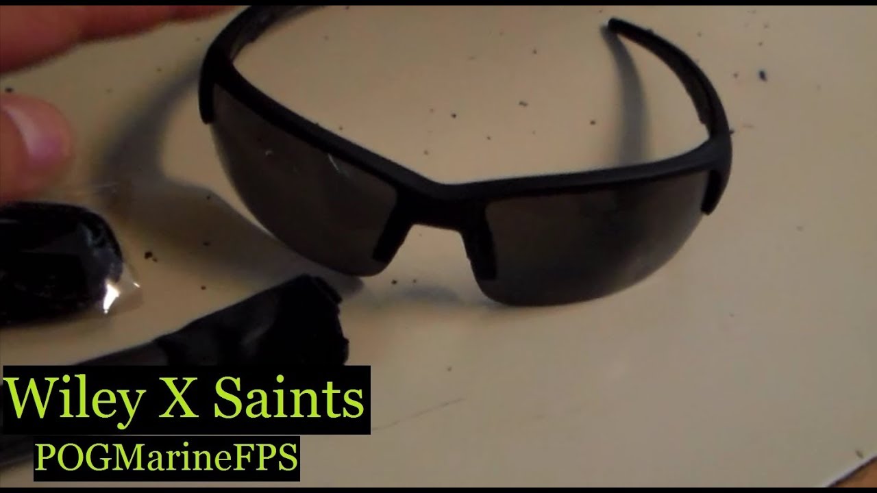 Wiley X Saint Sunglasses the Oakley alternitive  Unboxing Video