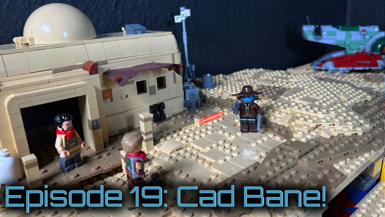 Cad Bane's Duell in Mos Pelgo! | Bau eines LEGO Star Wars Raums #19!