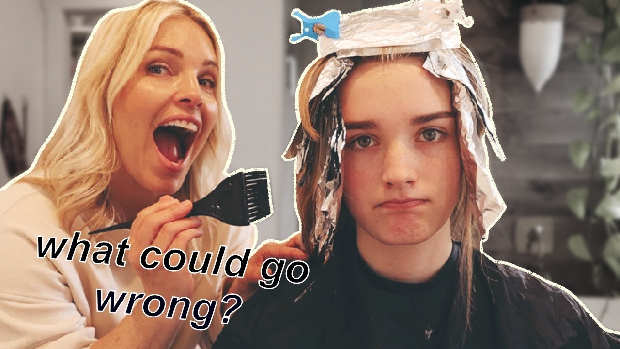 my mom gives me a makeover