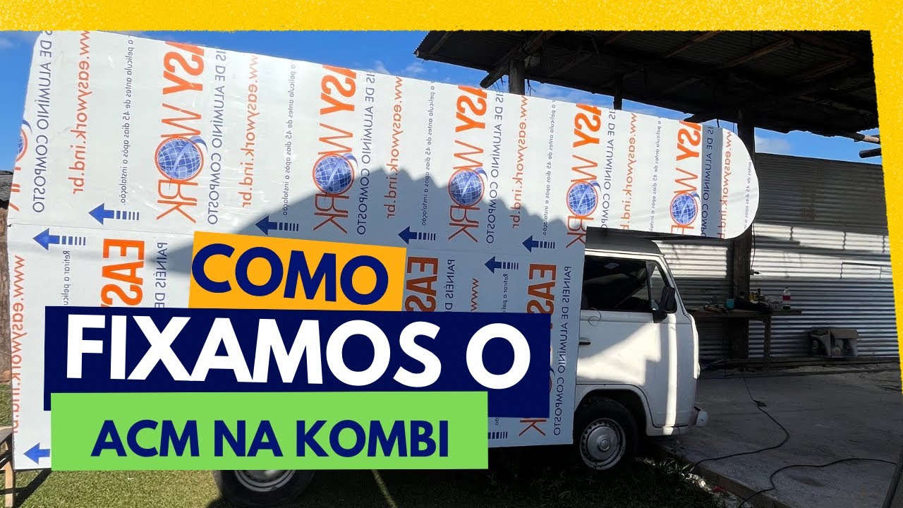 Fechamento da Kombi Safari artesanal 