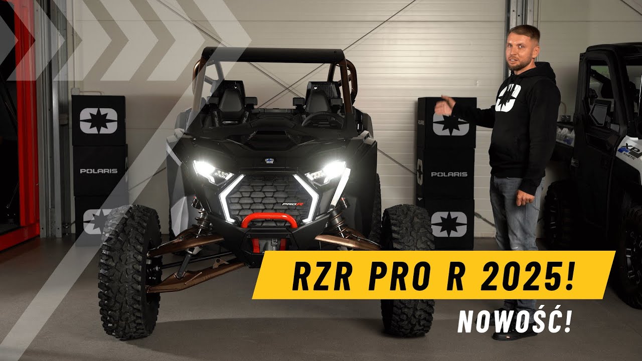 RZR PRO R 2025: Prezentacja nowego modelu Polaris | ATV Team Ł&oacute;dź |  Michał Szczurtek