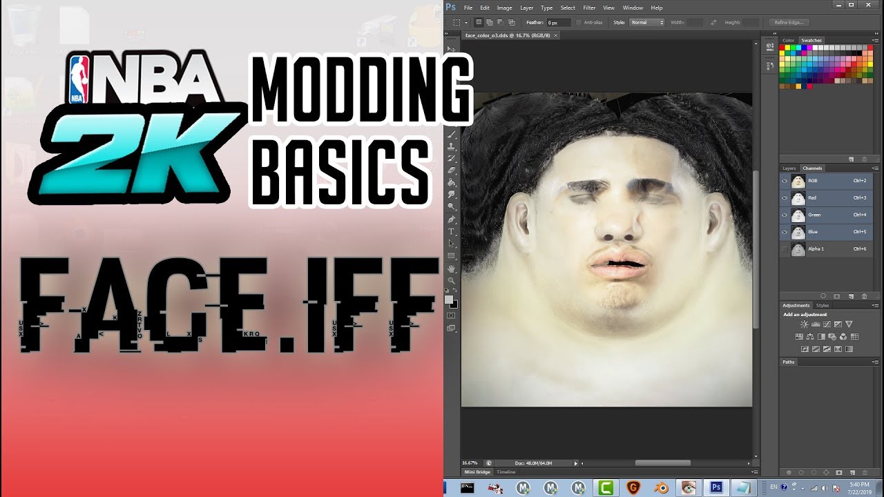 Face iff file - NBA 2K PC modding basics