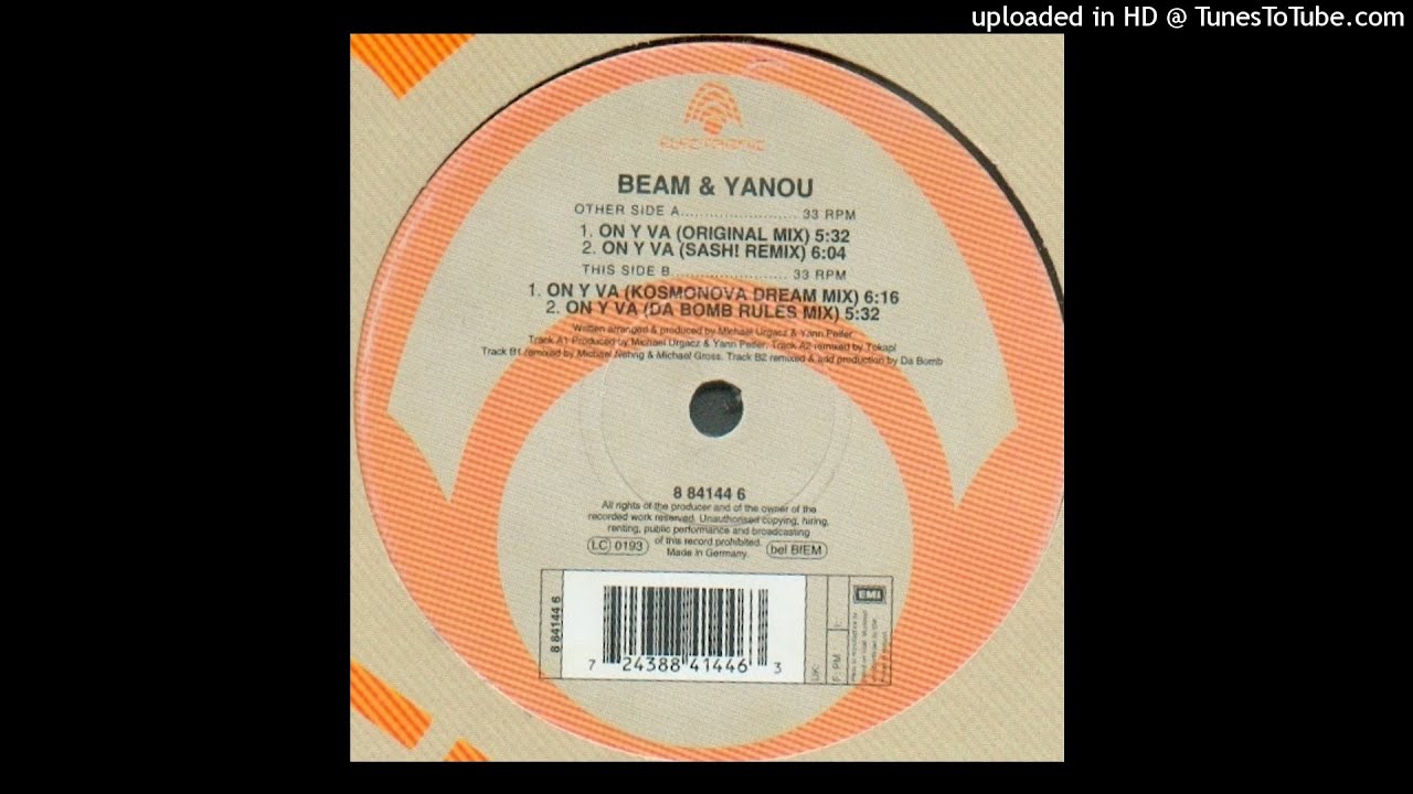 Beam & Yanou ‎– On Y Va (Club) [1997]