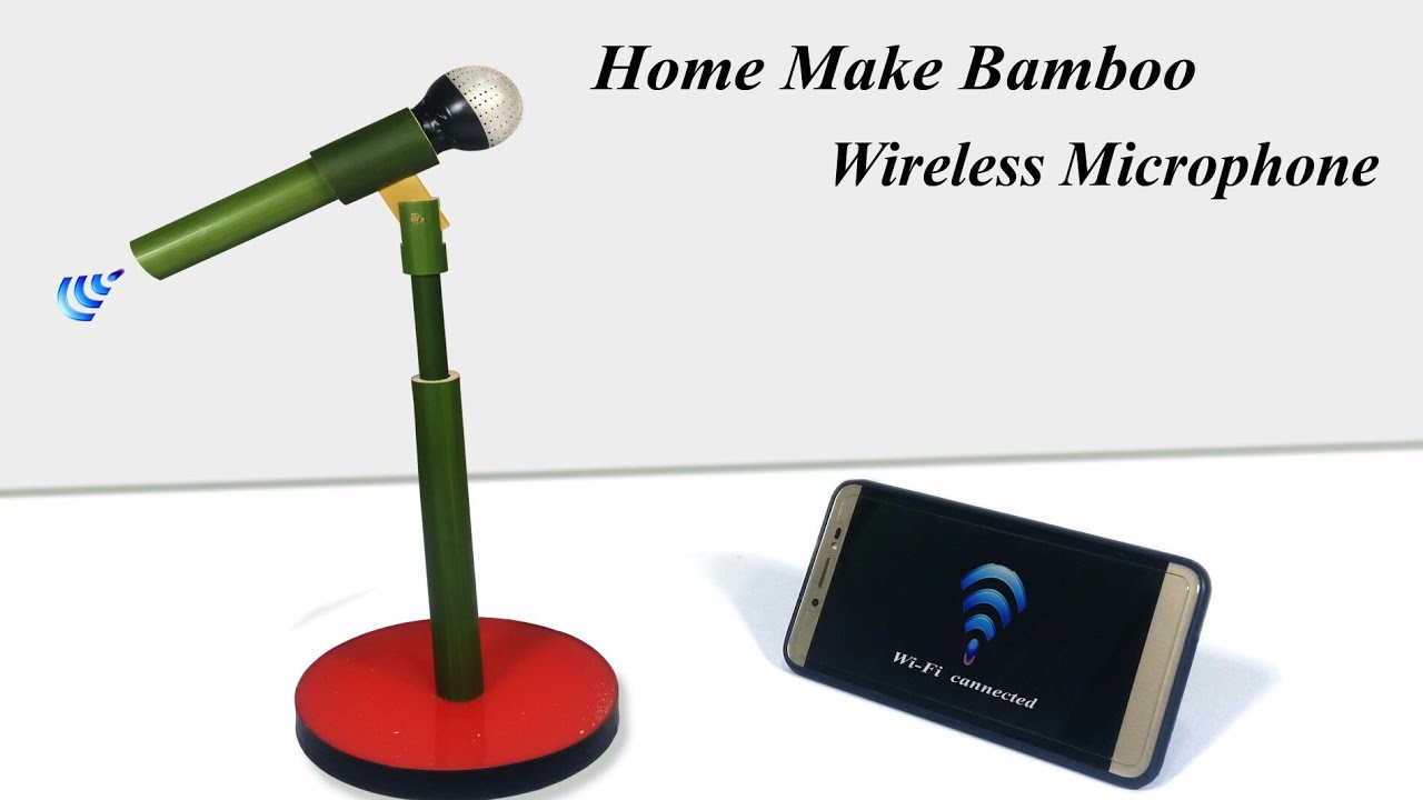 How to make a Wireless Microphone at home