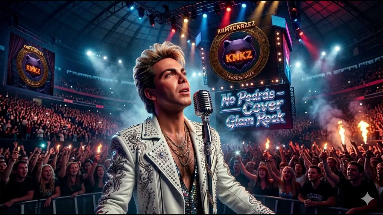 No Podrás (de Cristian Castro) – Cover Glam Rock 80s Power Cover – KAMYCKAZEZ PRODUCCIONES
