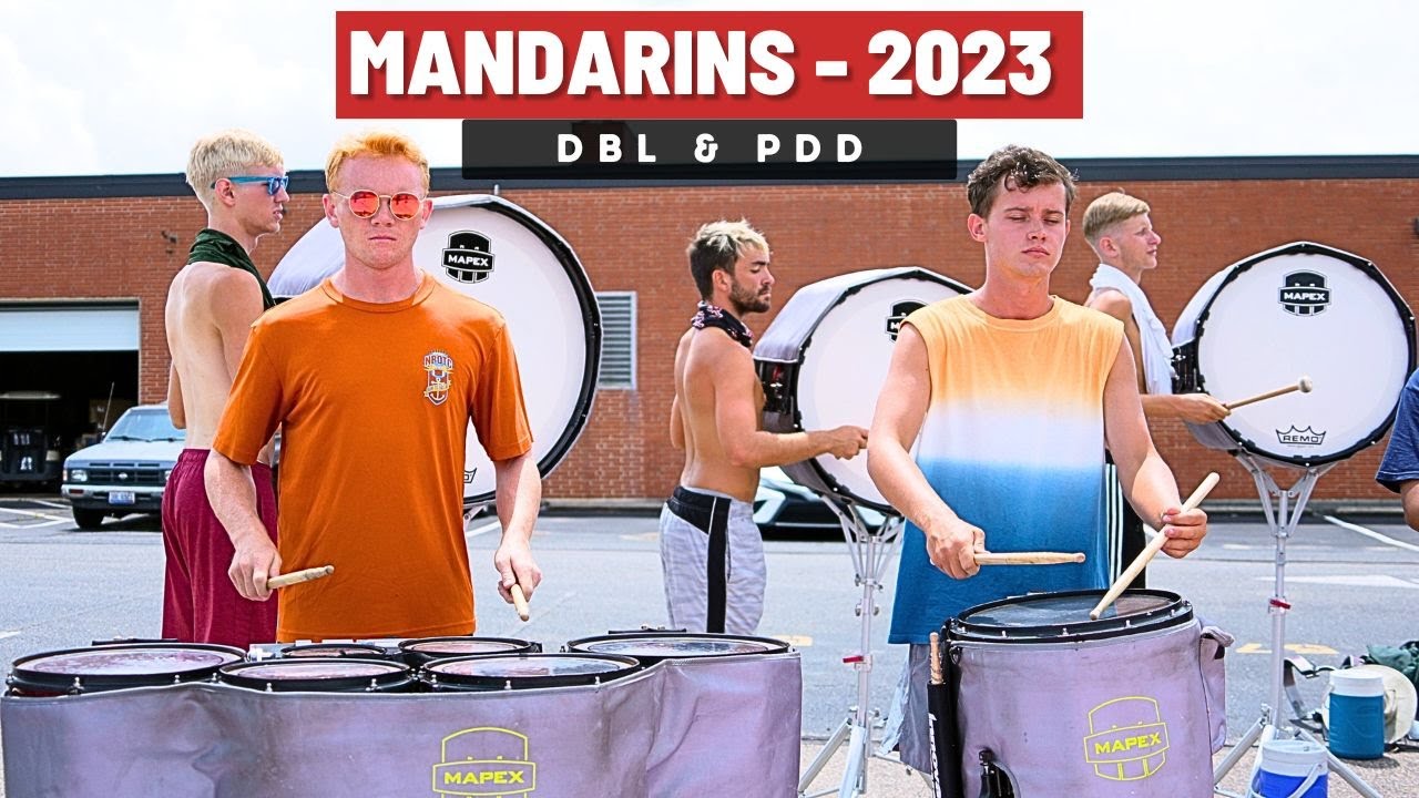 Mandarins 2023 - Rehearsal Lot Warm Up (DBL & PDD)