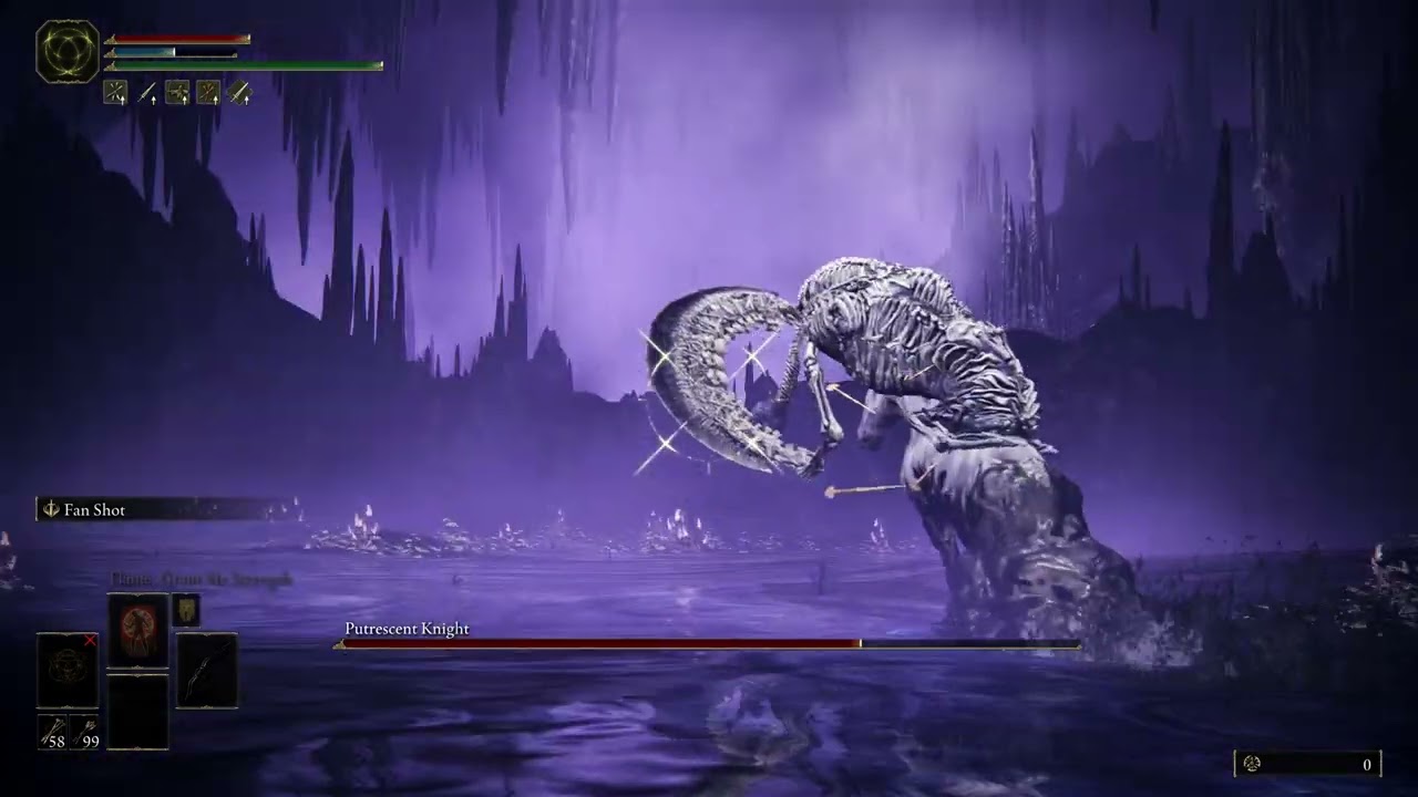 Putrescent Knight Bow Only No Hit