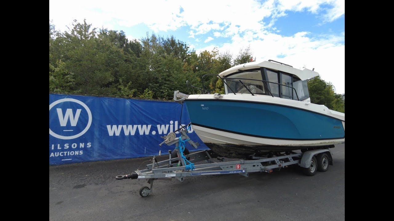 2023 Quicksilver 705 Pilothouse Fishing Boat c/w Mercury V6 225 Outboard Engine