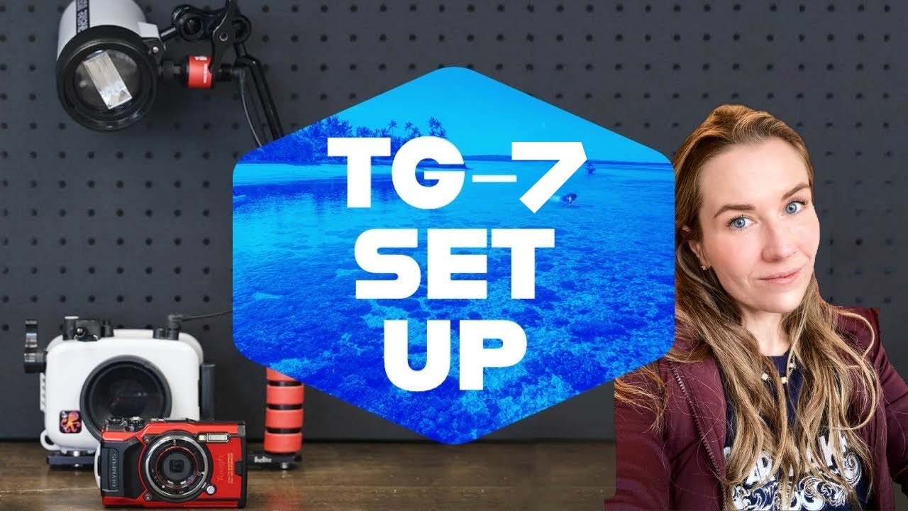OM System TG-7 Подводный бокс Olympus TG-6 // Настройка с TTL STROBE