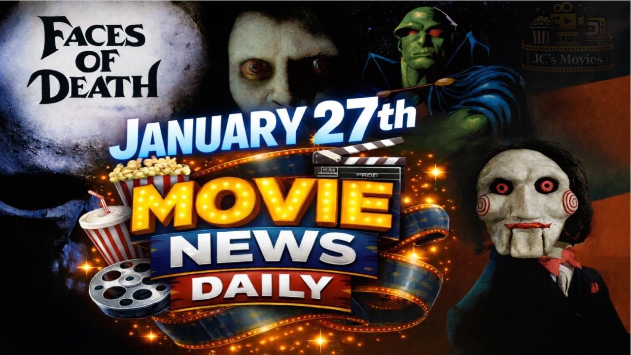Movie News Daily (January 27th) | Saw XI | DCU | Faces of Death | The Exorcist |Dirty Dancing Sequel