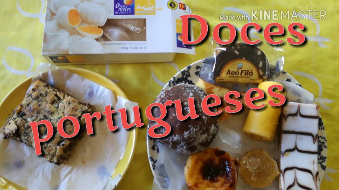 Provando doces portugueses - Amo 😋