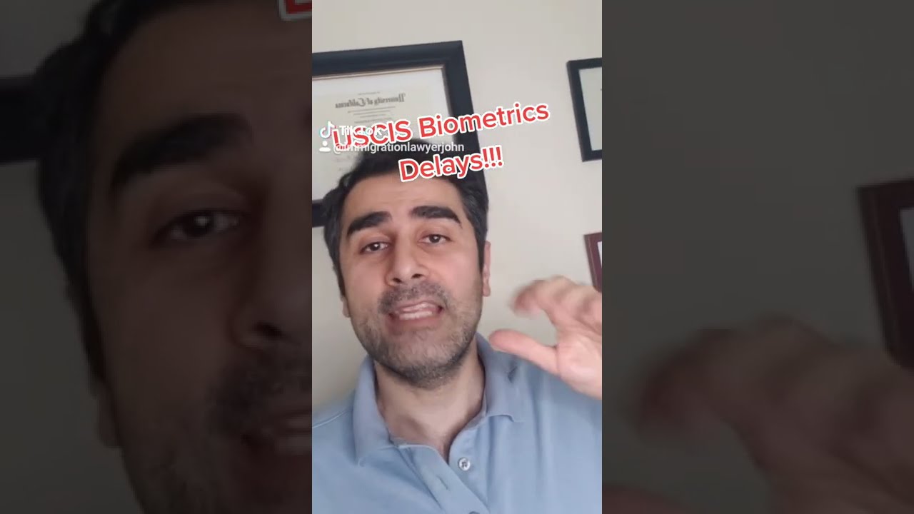 #Biometrics delays with #USCIS #Shorts