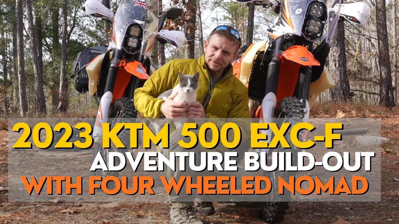 Сборка KTM 500 EXC-F Adventure от Four Wheeled Nomad