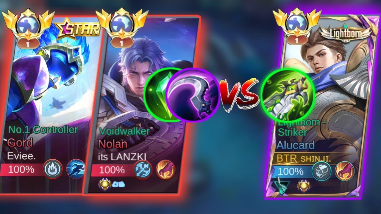 GLOBAL ALUCARD VS GLOBAL GORD AND NOLAN IN RANKED!!!!🔥🔥|MOBILE LEGENDS BANG BANG