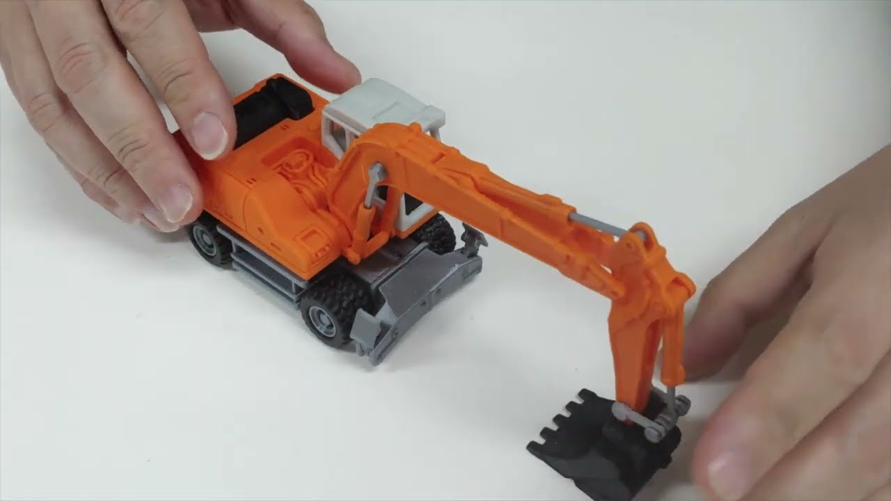 Excavator (Print-in-Place articulated) print on ender3
