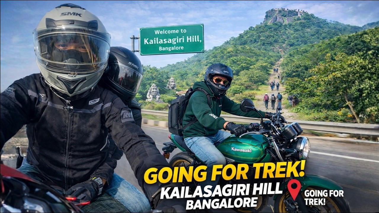 Riding to Kailasagiri Hills with @moto2Z | Bear 650 & Z650RS|Motovlog #11 #bear650 #BengaluruRides