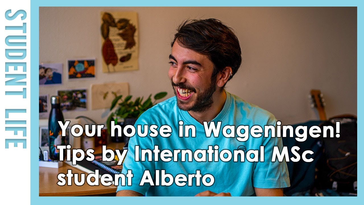 Tips by International MSc student Alberto about housing in Wageningen | WURtube