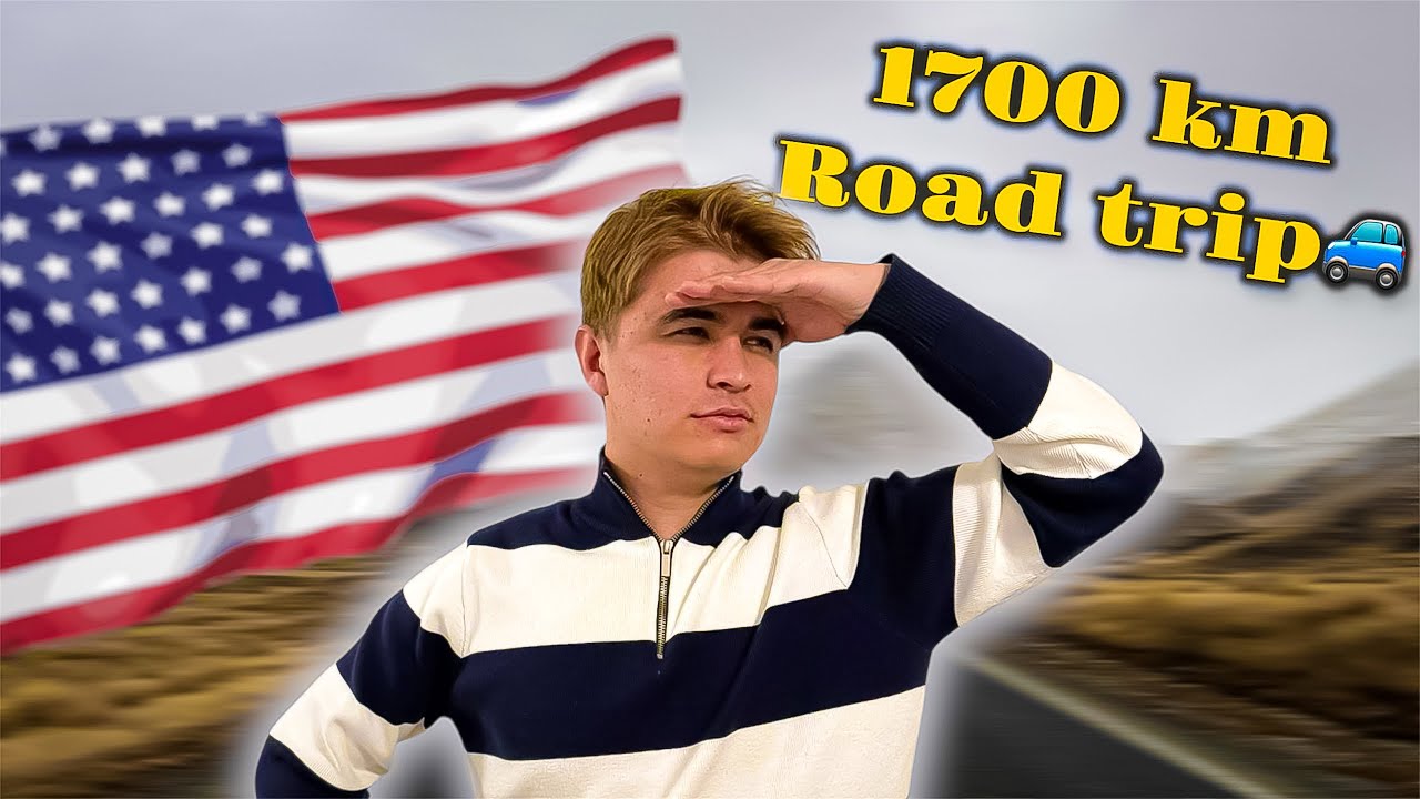 Amerikada 7 ta student bilan 1700 km masofani moshinada bosib o'tdik