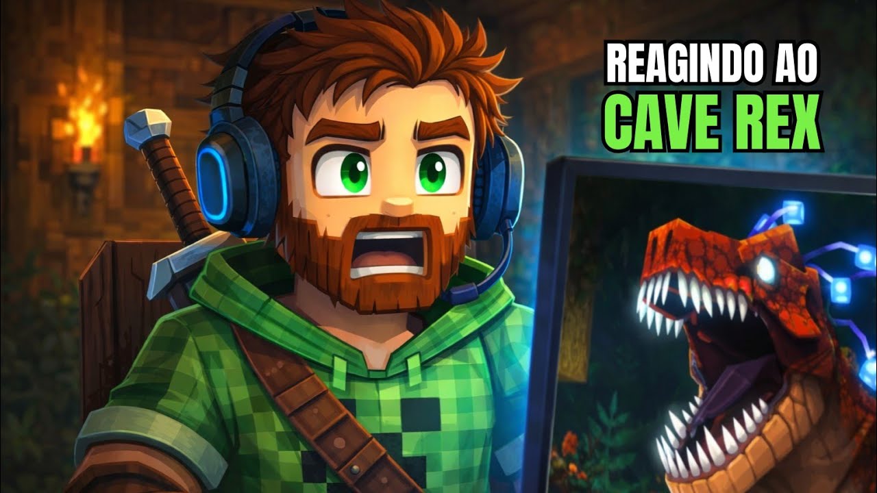 SOCORRO! esse é o Dino mais BARRA PESADA do hytale - React Informativo