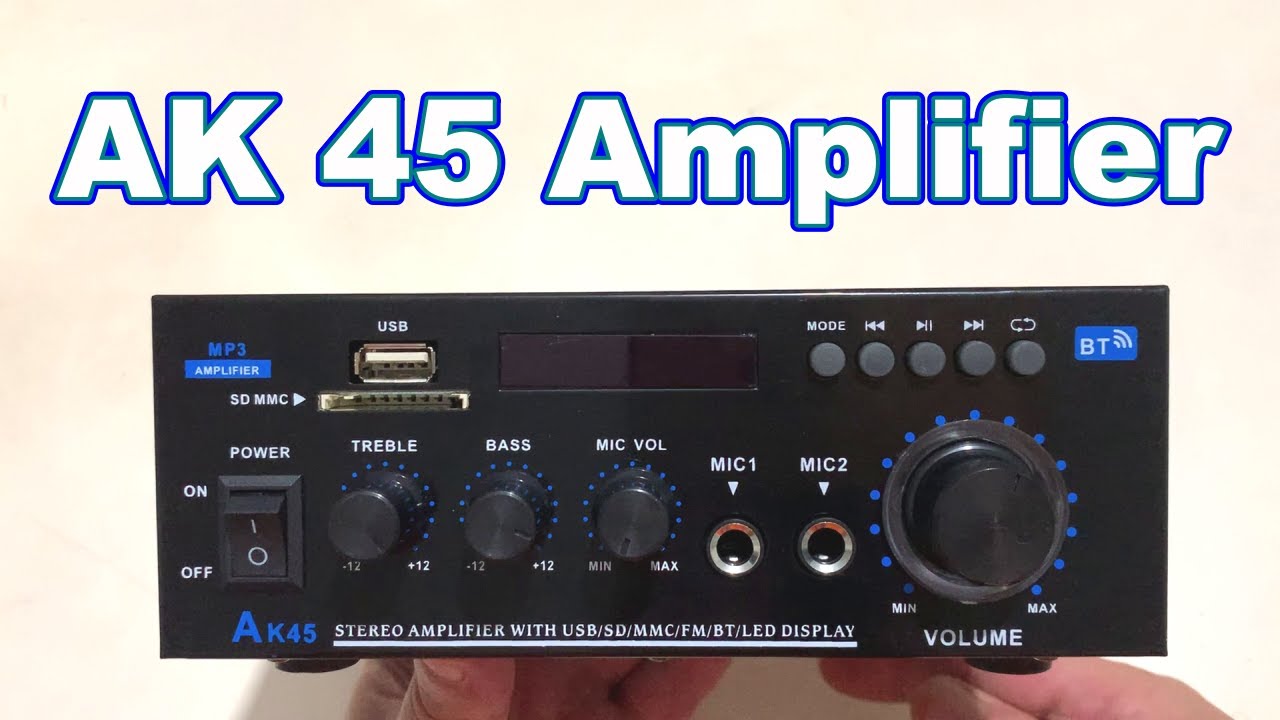 AK45 Stereo Audio Amplifier,300W